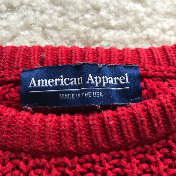 Striped American Apparel Sweater - size OS - Picture 2 of 2